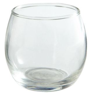 Glass 5cm Mini Fishbowl Tealight Candle Holder