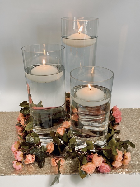 NEW 20 bulk Cylinder Vases Wedding Glass Table Centerpiece Candle holders 
