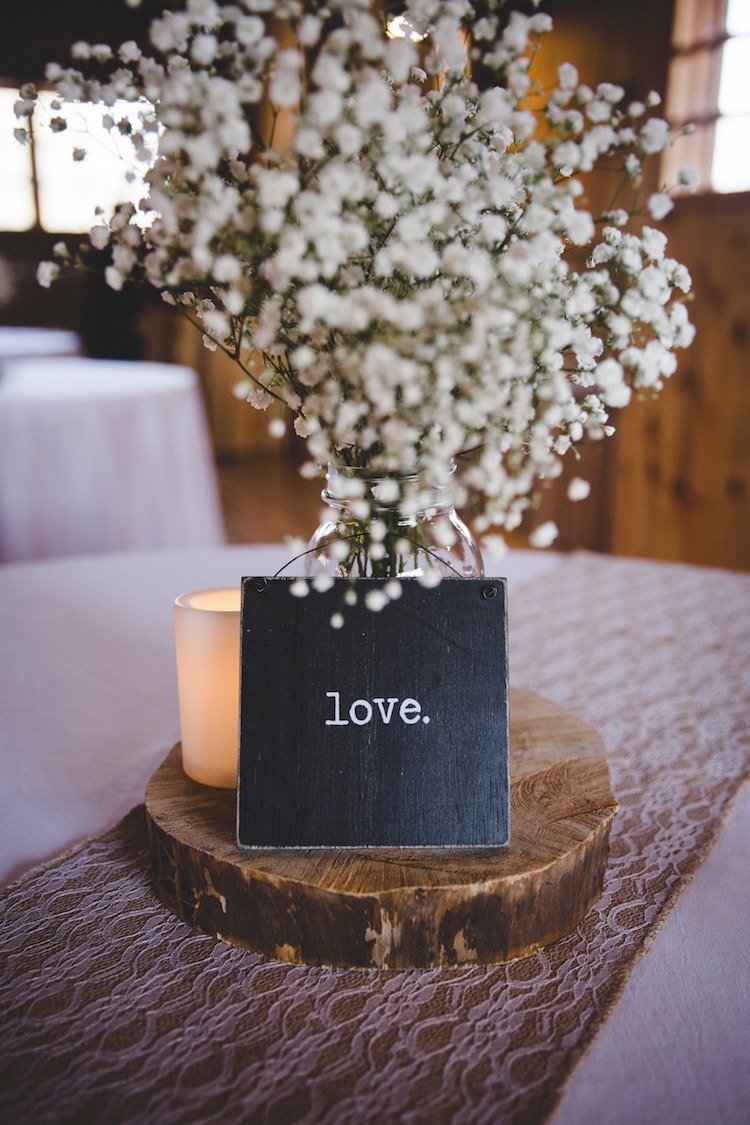 DIY Decoration Burlap Table Lace Wedding