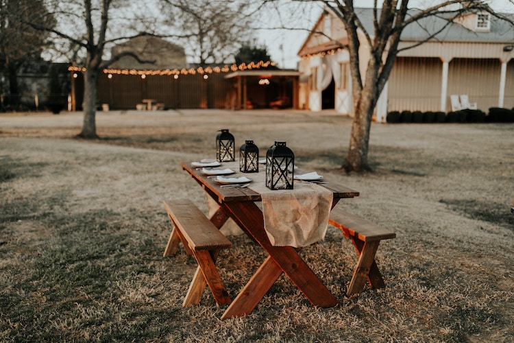 DIY Decorations Table Burlap Hessian