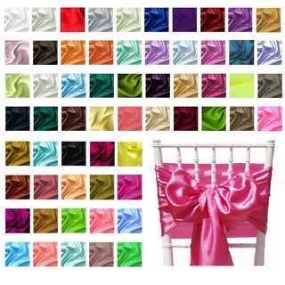 10pk Satin Table Runner 27cm x 240cm