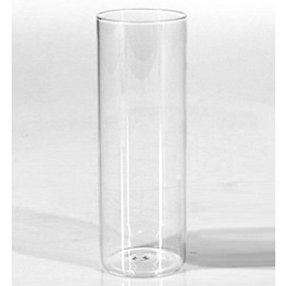 12pk 5cm x 15cm Mini Cylinder Glass Vases