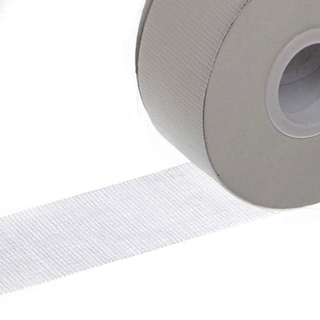 25m Cream Jute Look Ribbon 50mm Wide