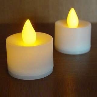 24pk Tealight Candles LED Battery Operated