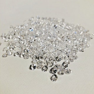 Crystal Clear 6mm Diamond Confetti Table Scatters - 500g (10,000pcs)