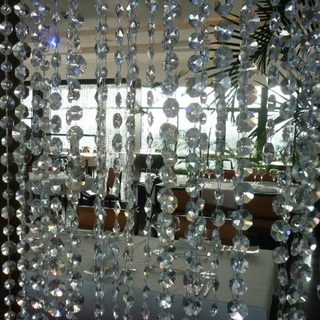 Crystal Bead Curtains Hand-Strung