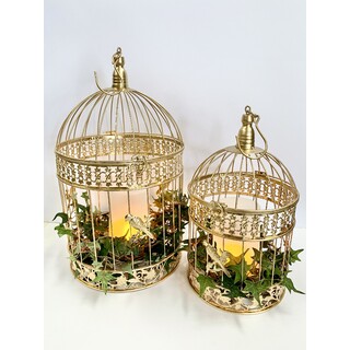 Venetian Bird Cages - Set of 2