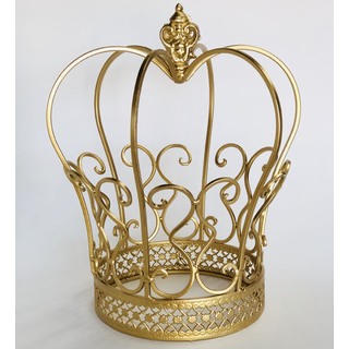 Gold Crown Centrepiece Decoration - Large