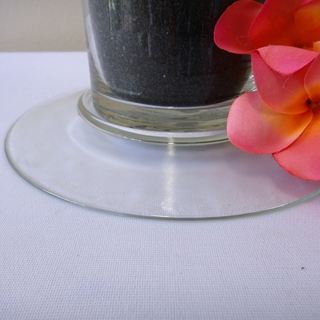 Glass Vase Base for 10cmD Cylinder Vase