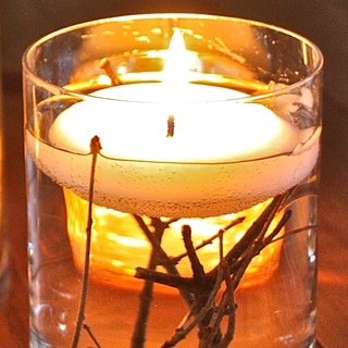 Floating Candles 16pk 60mm Large Dome Long Burning
