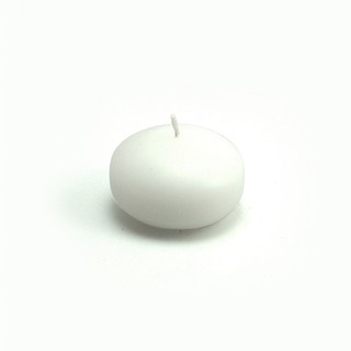 50mm Floating Candles 4pack White 5-6 hrs