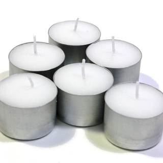 50pk 9 Hour Tealight Candles White