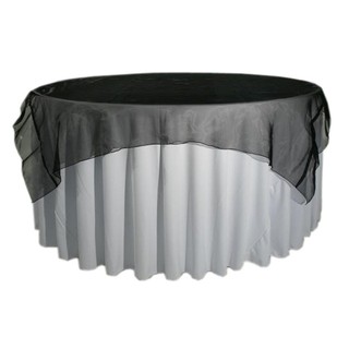 Organza Fabric Table Overlay 210cm Square
