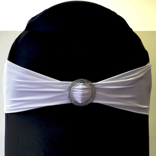 Glitter Buckle Lycra Chair Band
