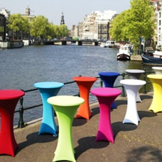 Premium Lycra Dry Bar Cocktail Table Cover