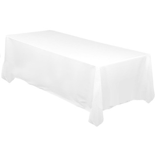 6m Long Rectangular Bridal  Table Cloth