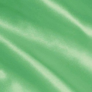 9.14m Pastel Green Satin Continuous Fabric Roll 140cm Wide Hot Cut Edge